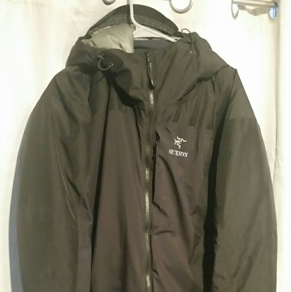 Arc'teryx Kappa Hoody mens large black insulated